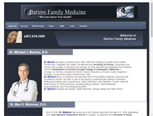 Tablet Screenshot of barimofamilymedicine.com